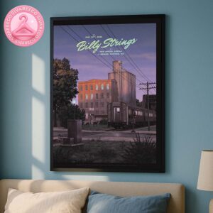 Billy Strings Night 2 Concert Poster For Van Andel Arena In Grand Rapids MI On May 31th 2025 Home Decor Poster Canvas