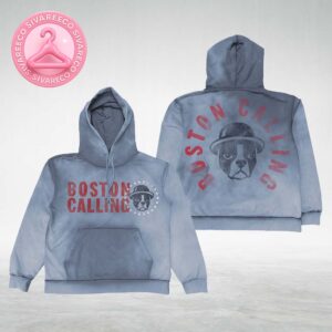Boston Calling Festival 2025 Cloud Dye All Over Print Hoodie