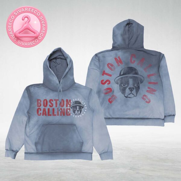 Boston Calling Festival 2025 Cloud Dye All Over Print Hoodie
