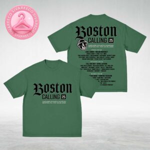 Boston Calling Festival 2025 Evergreen Tee All Over Print Shirt