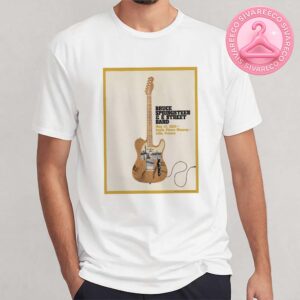 Bruce Springsteen Tour 2025 Show At The Stade Pierre Mauroy In Lille France On May 27th 2025 Unisex T-Shirt