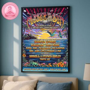 Closer To The Sun 2026 Poster For Hard Rock Hotel In Riviera Maya Mexico On January 10-14 2026 Home Decor Poster Canvas