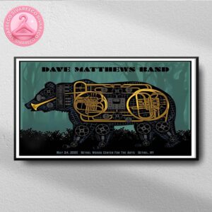 Dave Matthews Band Night 1 Concert Music At The Bethel Woods Center For The Arts In Bethel NY On May 24 2025 Home Decor Poster Canvas