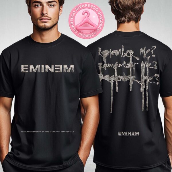 Eminem Marshall Mathers LP 25th Anniversary Remember Me Tee All Over Print Shirt