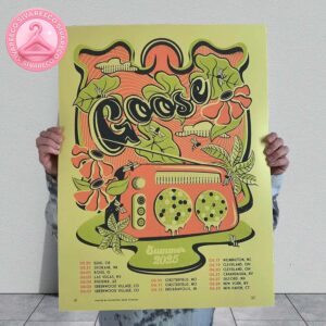 Goose Summer Tour 2025 List Dates And Locations Home Decor Poster Canvas