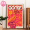 Goose Music Show Concert At The Masonic In San Francisco CA On May 27-28 2025 Version 2 Home Decor Poster Canvas