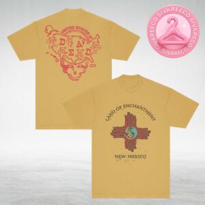 Grateful Dead New Mexico United States Of Dead Tee Two Sides Unisex T-Shirt