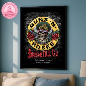 Guns N Roses Show Music Concert For Shekvetili Park In Shekvetili Georgia On May 30 2025 Home Decor Poster Canvas
