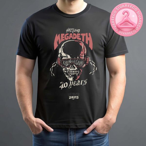 Half Sumo x Megadeth 40th Anniversary Of Killing Is My Business On June 12 2025 Unisex T-Shirt