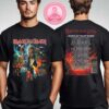 Iron Maiden Run For Your Lives 2025 World Tour Merch Tee Two Sides Unisex T-Shirt