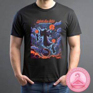 Johnny Blue Skies Live Show Poster For ExploreAsheville.com Arena In Asheville NC On May 20 2025 Unisex T-Shirt
