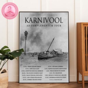 Karnivool Ad Complementum Tour 2025 List Dates And Locations Home Decor Poster Canvas