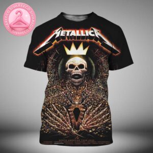 Metallica M72 Charlotte Exclusive Pop-Up Shop Poster For Bank Of America Stadium NC On May 31 2025 M72 North America Tour All Over Print Shirt