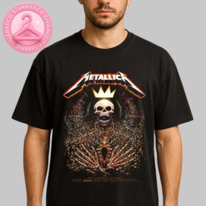 Metallica M72 Charlotte Exclusive Pop-Up Shop Poster For Bank Of America Stadium NC On May 31 2025 M72 North America Tour Unisex T-Shirt