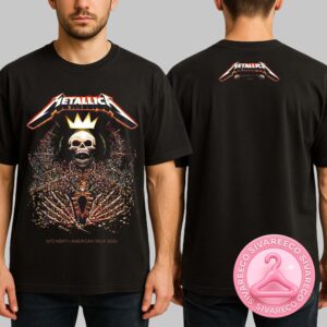 Metallica M72 Charlotte Pop-Up Shop Tee For Charlotte North Carolina At Bank of America Stadium On May 31th 2025 Two Sides Unisex T-Shirt