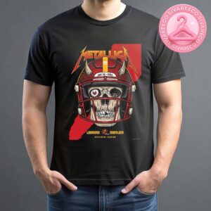 Metallica M72 Landover Pop-Up Show Poster For Northwest Stadium In Maryland MD On May 28th 2025 M72 North America Tour Unisex T-Shirt