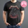 Iron Maiden Run For Your Lives World Tour 2025 Budapest Merch Tee In Hungary At Budapest Arena On May 27th And 28th 2025 Two Sides Unisex T-Shirt