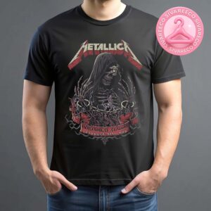 Metallica M72 Landover Venue Poster For Northwest Stadium In Maryland MD On May 28 2025 M72 Met On Tour Unisex T-Shirt