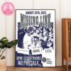 Missing Link Live Show Hardcore 2025 At The 25 Review Place In Buffalo New York On August 22 2025 Home Decor Poster Canvas