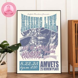 Missing Link Live Show Hardcore 2025 At The 25 Review Place In Buffalo New York On August 22 2025 Home Decor Poster Canvas