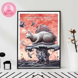 Sessanta V 2.0 A Perfect Circle Live Show Music Poster For The Budweiser Stage In Toronto ON On May 22 2025 Home Decor Poster Canvas
