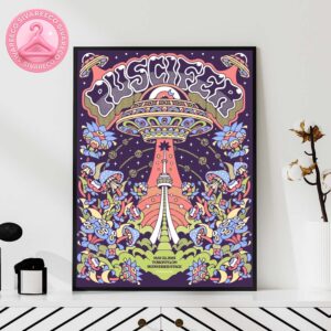 Sessanta V 2.0 Puscifer Tonight Show At Budweiser Stage In Toronto ON On May 22th 2025 Home Decor Poster Canvas