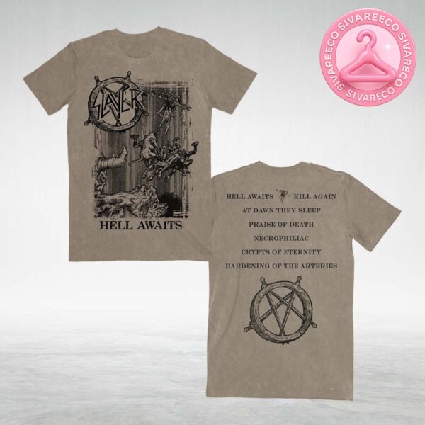 Slayer Monochrome Hell Tee All Over Print Shirt
