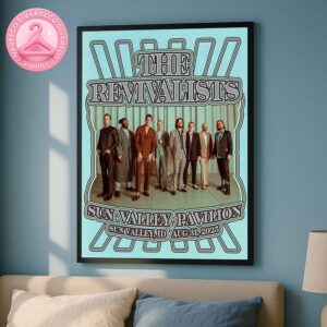 The Revivalist Live Show Music At Sun Valley Pavilion In Sun Valley ID On August 31th 2025 Home Decor Poster Canvas