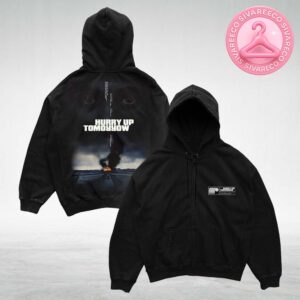 The Weeknd Hurry Up Tomorrow Red Terror All Over Print Zip Hoodie