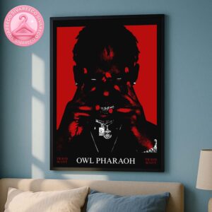 Travis Scott OWL Pharaoh Photo Home Decor Poster Canvas