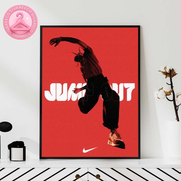 Travis Scott x Nike Jump Out Home Decor Poster Canvas