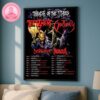 Coldplay Music Of The Spheres Tour 2025 Poster For Stanford Stadium In Stanford CA On May 31 And June 1 2025 Home Decor Poster Canvas