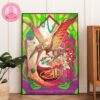 Zach Bryan Phoenix Park Poster In Dublin Ireland On June 20 And 21 2025 Featuring Black And White Photo With Red Bold Border Design Home Decor Poster Canvas