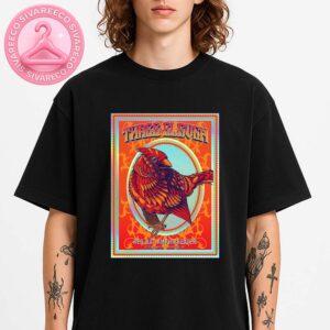 311 Poster at Red Hat Amphitheater in Raleigh NC June 25 2025 Featuring Cardinal Artwork Unisex T-Shirt