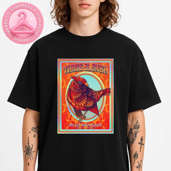 311 Poster at Red Hat Amphitheater in Raleigh NC June 25 2025 Featuring Cardinal Artwork Unisex T-Shirt