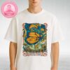 311 Live Show Poster At Skyla Credit Union Amphitheatre In Charlotte NC On June 4 2025 Featuring Psychedelic Pterodactyl And Coconut Explosion Artwork Unisex T-Shirt