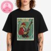 ACDC PWRUP Europe 2025 Tour Merch Tee At Airport Letnany In Prague Czech Republic On June 26 2025 Two Sides Unisex T-Shirt