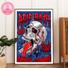 Metallica M72 Denver Night 2 Venue Poster In Denver Colorado At Empower Field at Mile High On June 29 2025 M72 North America Tour Home Decor Poster Canvas