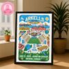 Chicago Live Show Music Poster At The BayCare Sound In Clearwater Florida On April 11 2025 Home Decor Poster Canvas
