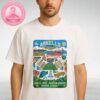Pixies The Latest World Tour 2025 T-Shirt With Vintage Icons Typography Graphic In Black Unisex T-Shirt