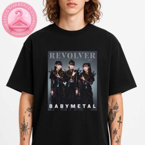 BABYMETAL Revolver Magazine Cover Summer 2025 – Holographic Armor Theme Unisex T-Shirt
