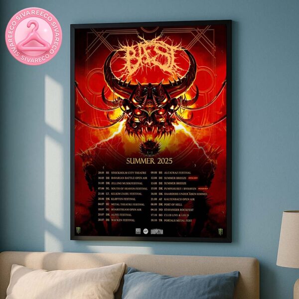Baest Summer Tour 2025 Full Schedule Of Tour Cities And Venues Home Decor Poster Canvas
