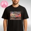 ACDC High Voltage Dive Bar Poster At La Fabrika In Prague Czech Republic 2025 Unisex T-Shirt