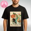 Billy Strings Night 2 At Chaifetz Arena In St. Louis, Missouri – June 14, 2025 – Surreal Bicycle Parade With Pinocchio And Alien Duo Unisex T-Shirt