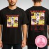 Dave Matthews Band At Riverbend Music Center In Cincinnati OH On June 13 2025 Psychedelic Artwork By Helen Kennedy Unisex T-Shirt