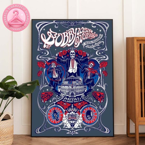 Bobby Weir And Wolf Bros With Royal Philharmonic Concert Orchestra Poster At Royal Albert Hall In London On June 2025 Home Decor Poster Canvas