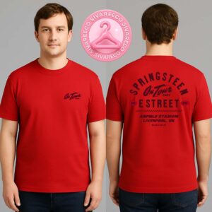 Bruce Springsteen And The E-Street Band Liverpool 2025 Limited Edition Tour Tee Two Sides Unisex T-Shirt