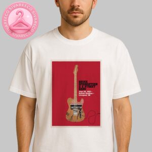 Bruce Springsteen Music Show For Liverpool 4th June  And E Street Band World Tour 2025 Unisex T-Shirt