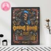 Dave Matthews Band Live Poster At Ameris Bank Amphitheatre In Alpharetta GA June 25 2025 – Art Nouveau Peach Tree Design Home Decor Poster Canvas
