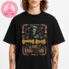 Dave Matthews Band Live Poster At Ameris Bank Amphitheatre In Alpharetta GA June 25 2025 – Art Nouveau Peach Tree Design Unisex T-Shirt